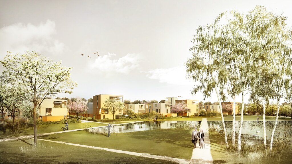 NÜRNBERG Quartier GroßreuthGrün 1. Preis