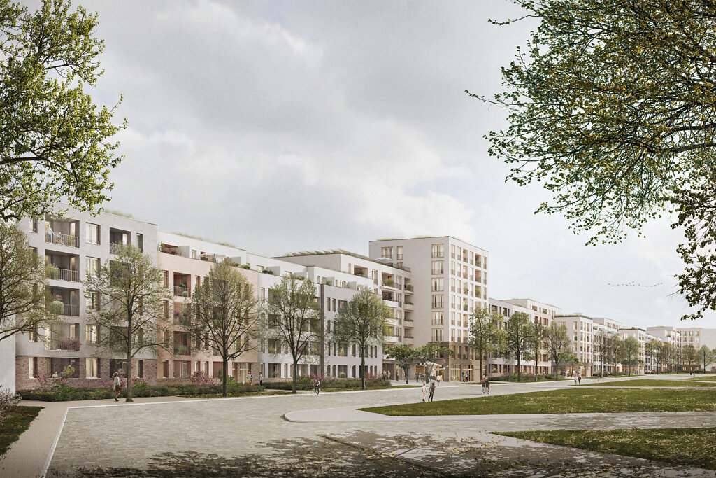 NÜRNBERG Neubau Lichtenreuther Zeile EOF-Wohnen