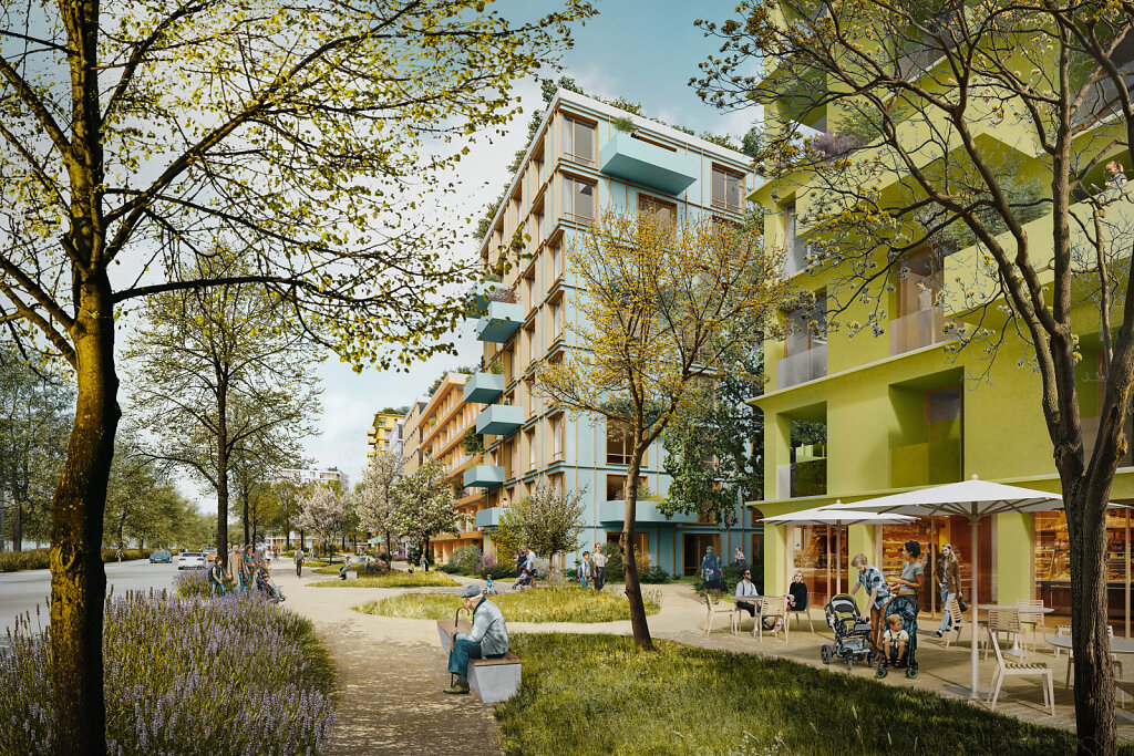 Quartiersimpression Fuggerstraße