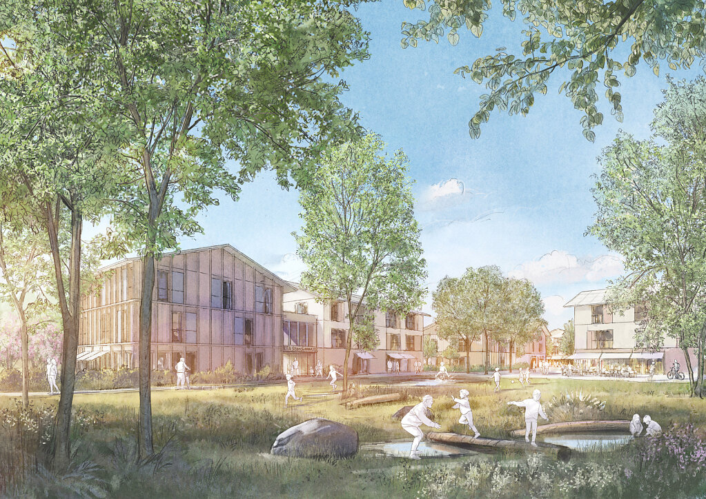 ÜBERSEE Quartier am Bahnhof  2. Preis