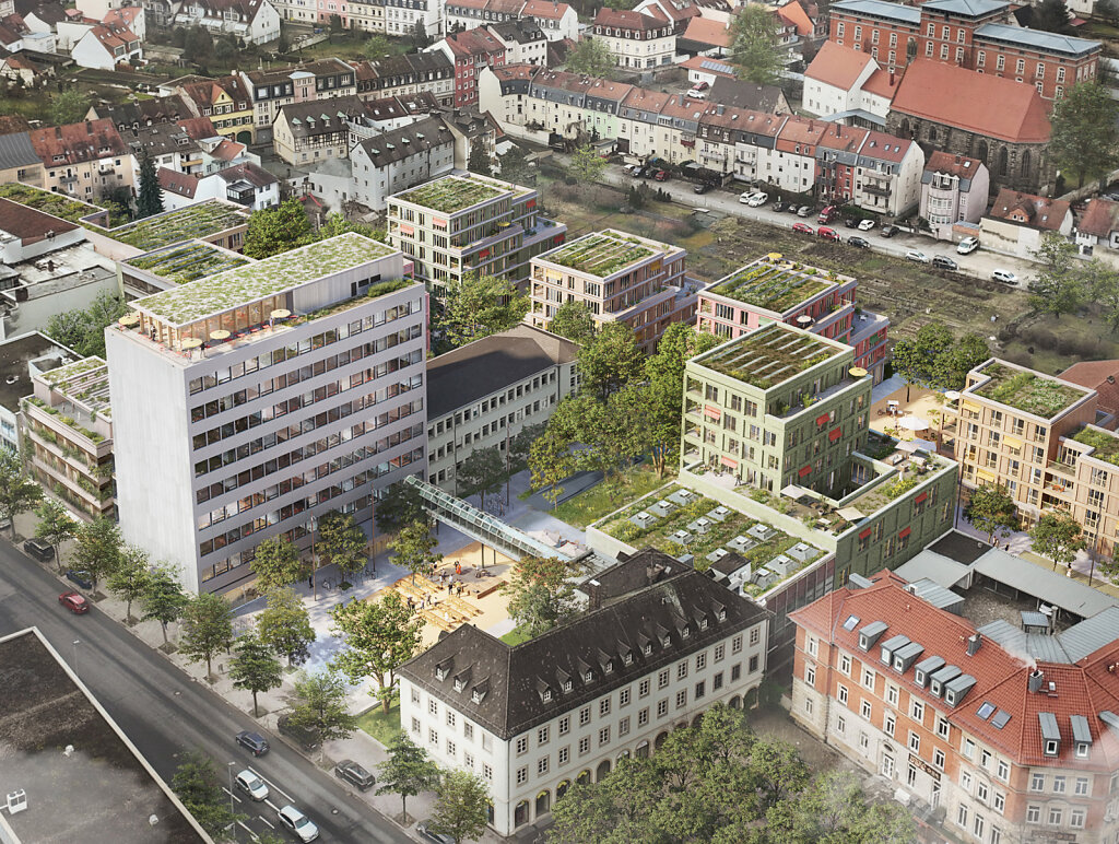 BAMBERG Stadtquartier LuiOne - nominiert für den B!WRD 2024