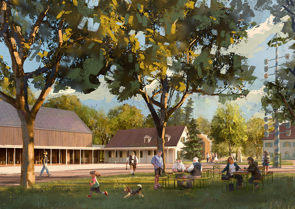 MÜNCHEN Moosacher St.-Martins-Platz 2. Preis